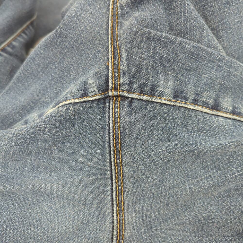 EUC Woman Within Blue Cotton Jeans Womens 24WP Petite Pockets - Picture 5 of 8